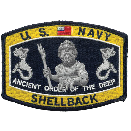 U.S. Navy Ancient Order of the Deep ShellBack Patch