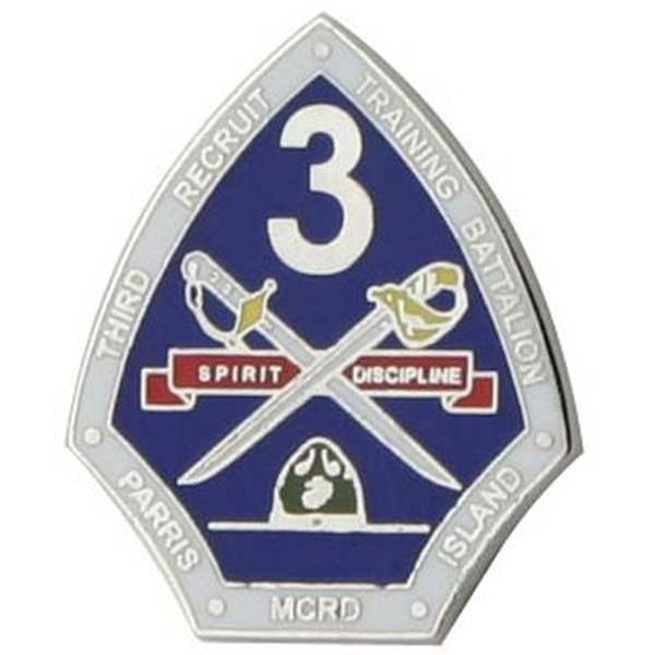 Third Recruit Training Battalion Lapel Pin