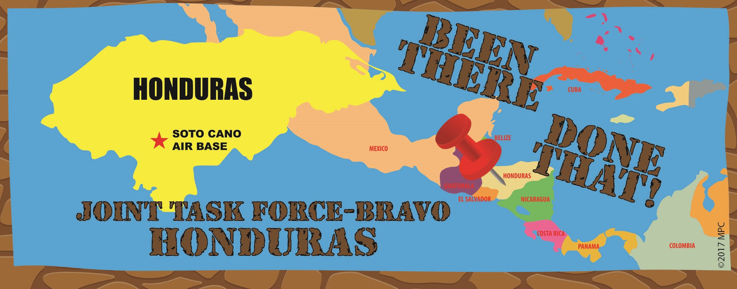 Joint Task Force Bravo Honduras Been There Done That Shot Glass