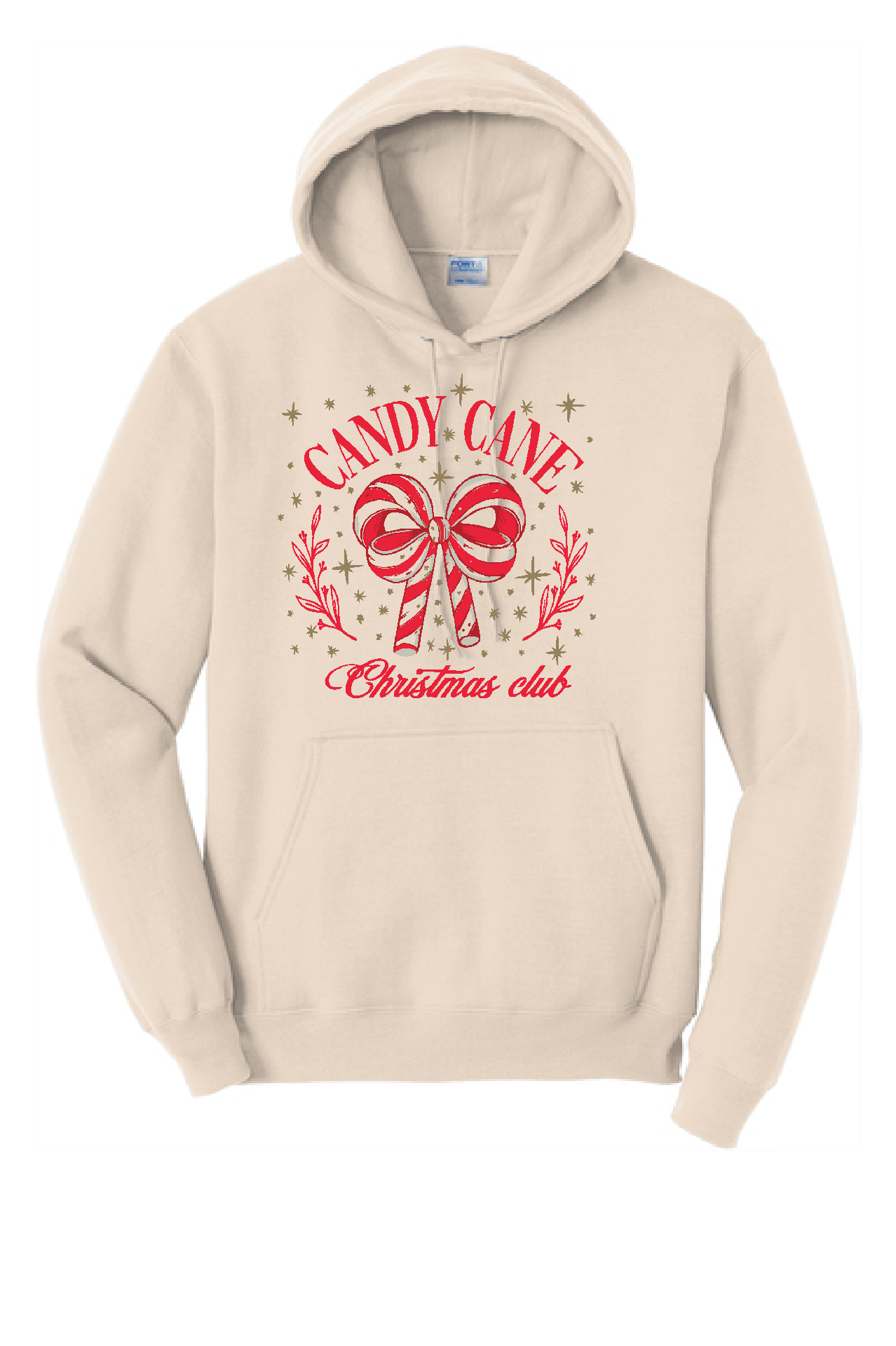 Candy Cane Christmas Club Christmas Hoodie
