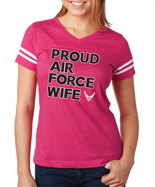 Pround Air Force Wife T-Shirt