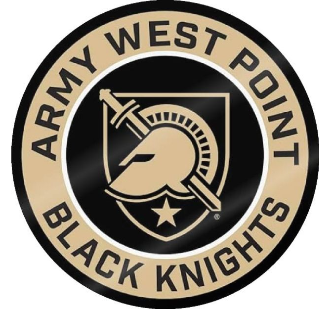 Round Magnet - West Point Black Knight