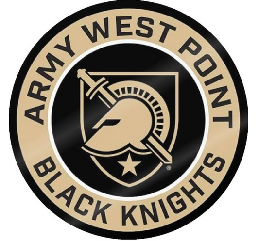 Round Magnet - West Point Black Knight