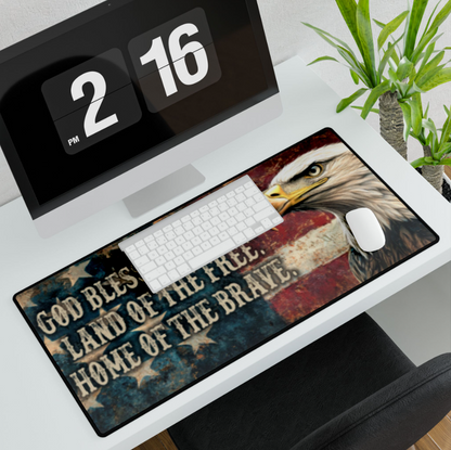 God Bless America Desk Pad