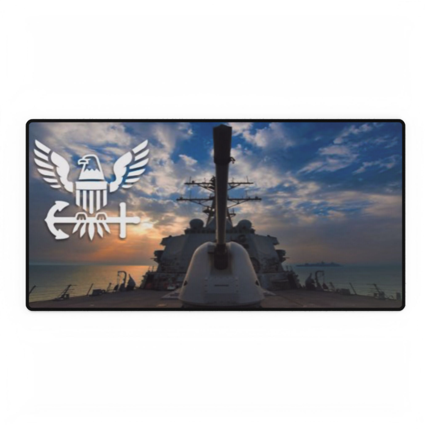 U.S. Navy Ship Design Desk Pad