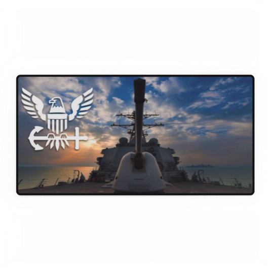 U.S. Navy Ship Design Desk Pad