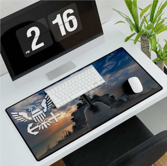 U.S. Navy Ship Design Desk Pad