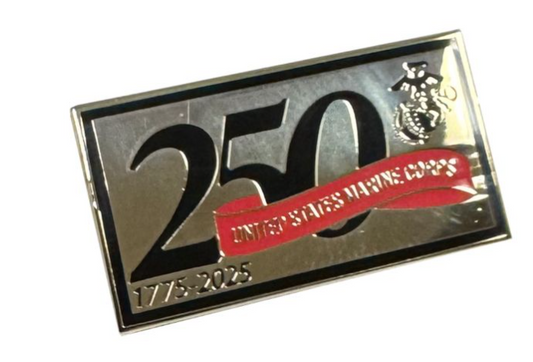 United States Marine Corps 250th Anniversary Lapel Pin