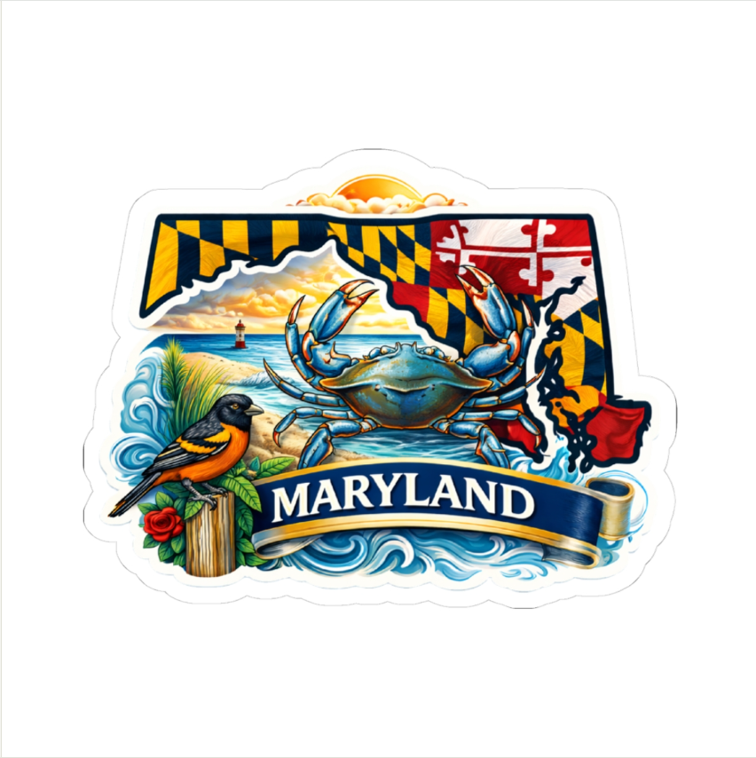Maryland State Decal