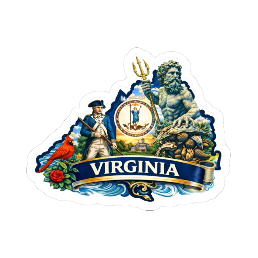 Virginia State Decal