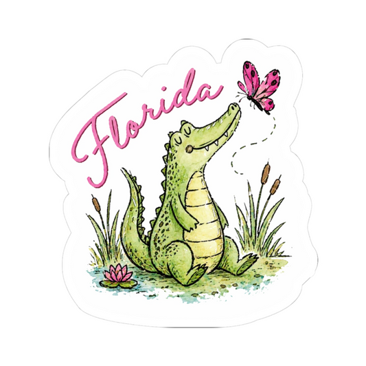 Florida Animal Decal - Gator