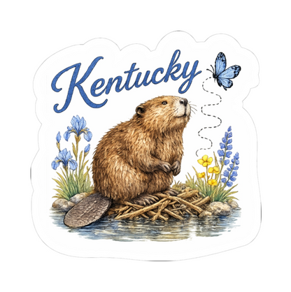 Kentucky Animal Decal - Beaver