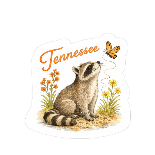 Tennessee Animal Decal - Ratcoon