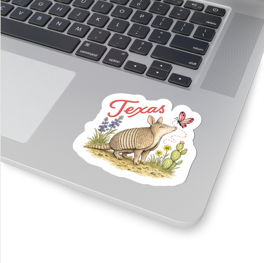 Texas Animal Decal - Armadillio