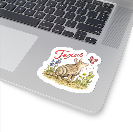 Texas Animal Decal - Armadillio