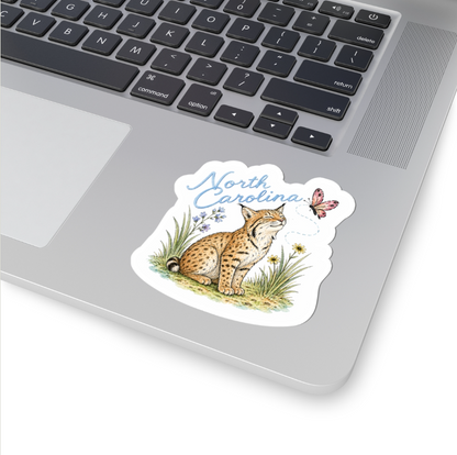 North Carolina Animal Decal - Bobcat