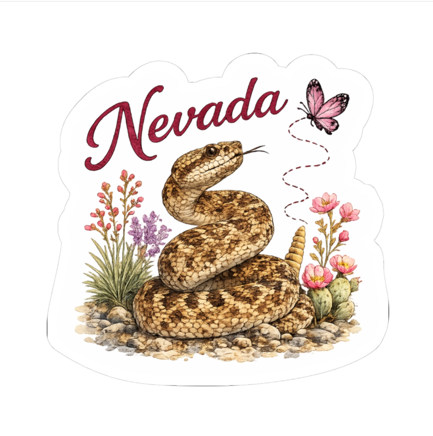 Nevada Animal Decal - Snake