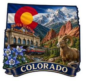 Colorado State Decal