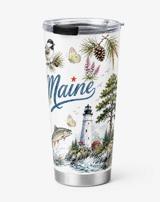 Maine Tumbler- 20oz