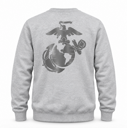 U.S. Marine Corps Sweatshirt with Reflective Emblem
