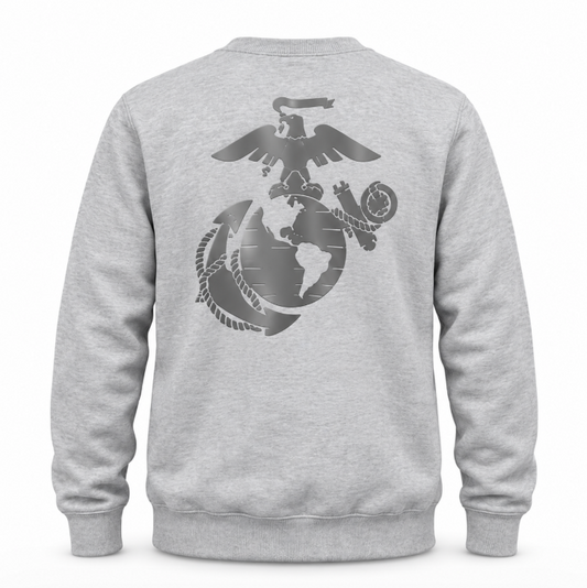 U.S. Marine Corps Sweatshirt with Reflective Emblem