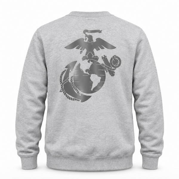 U.S. Marine Corps Sweatshirt with Reflective Emblem