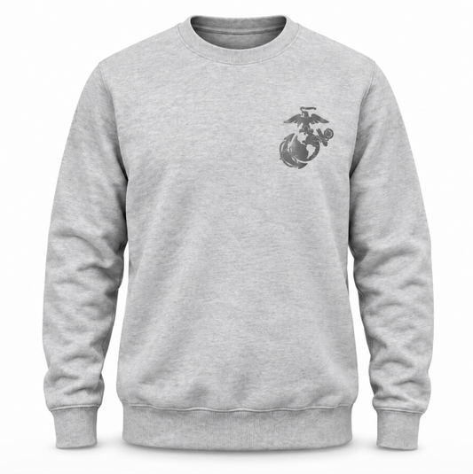 U.S. Marine Corps Sweatshirt with Reflective Emblem