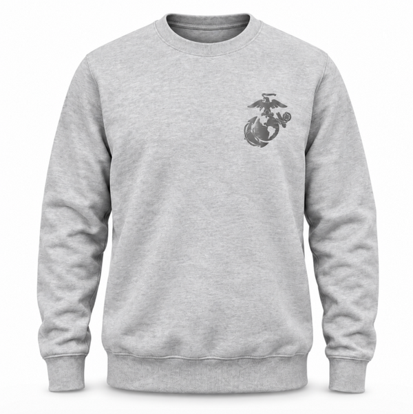 U.S. Marine Corps Sweatshirt with Reflective Emblem