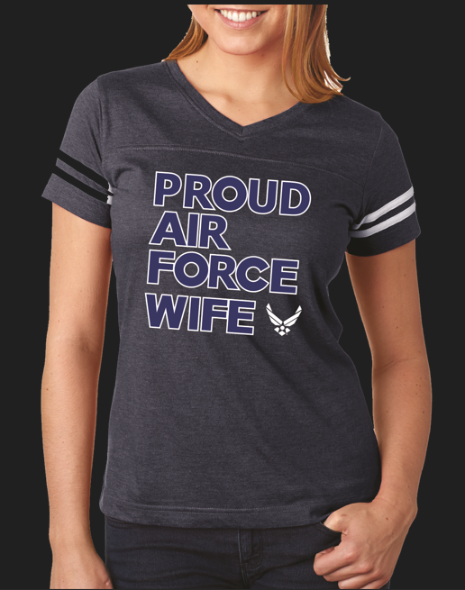 Pround Air Force Wife T-Shirt