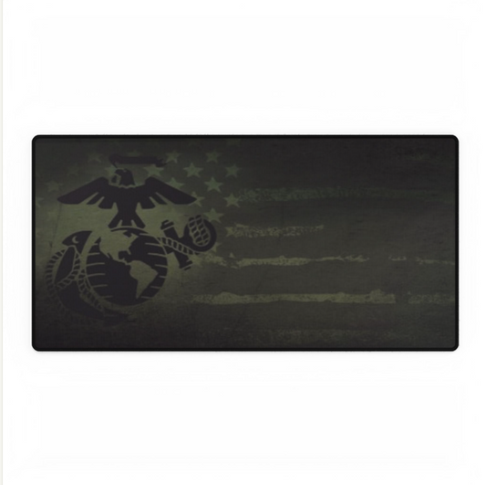 USMC Emblem Desk Pad