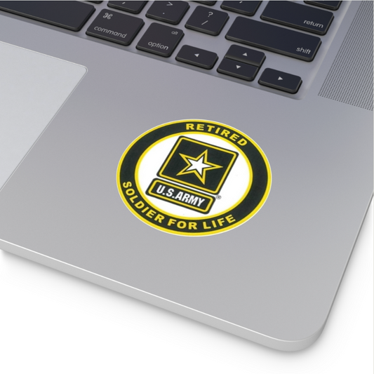 Soldier for Life Retired Decal