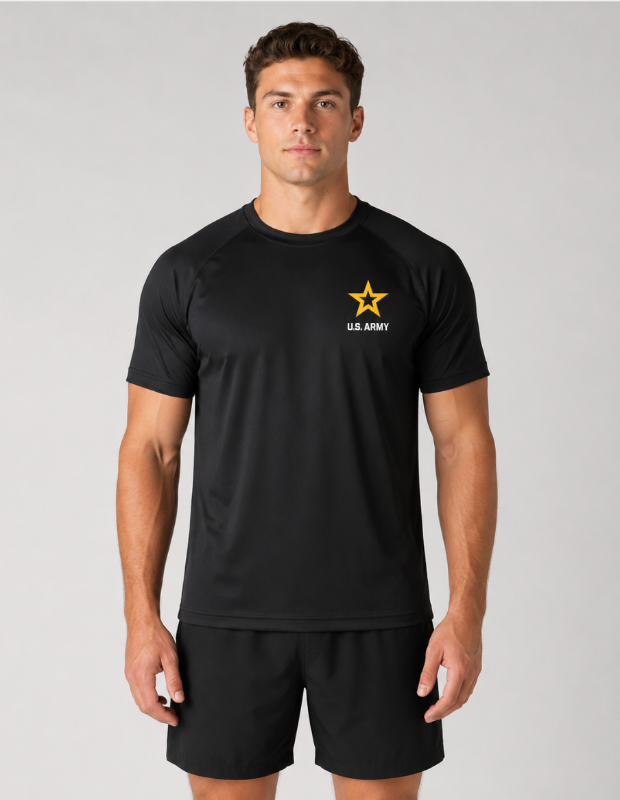 Army T-Shirt with Reflective Emblem