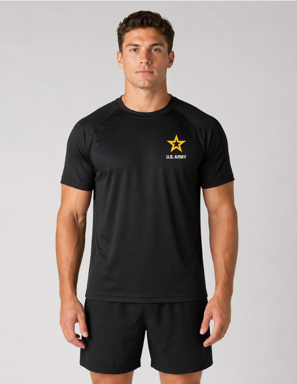 Army T-Shirt with Reflective Emblem