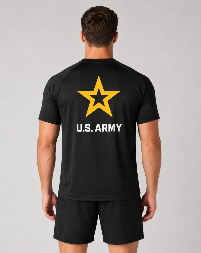 Army T-Shirt with Reflective Emblem
