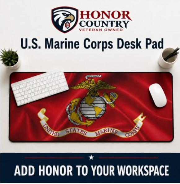 U.S Marine Corps Desk Pad is the perfect gift!