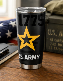 U.S Army 20oz Stainless Tumbler