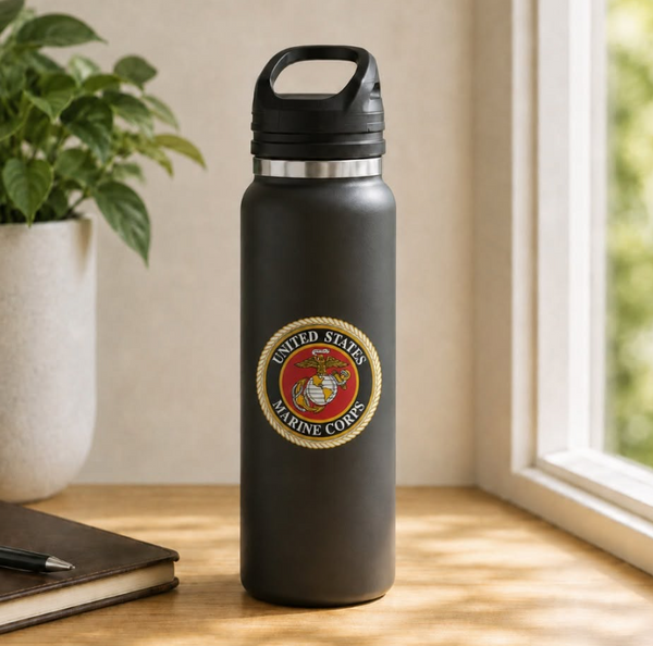 U.S Marine Corps Decal for waterbottles, vehcil...