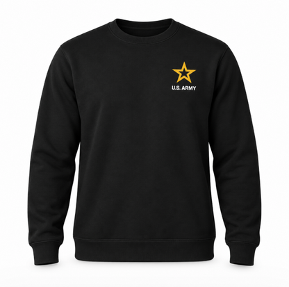 Army Sweatshirt with Reflective Emblem