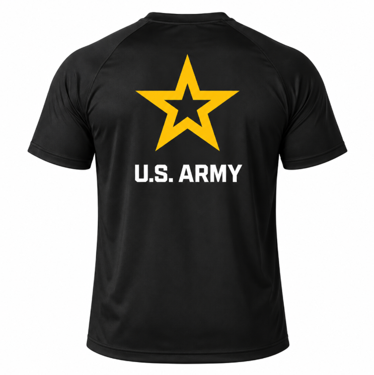 Army T-Shirt with Reflective Emblem