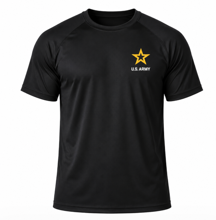 Army T-Shirt with Reflective Emblem