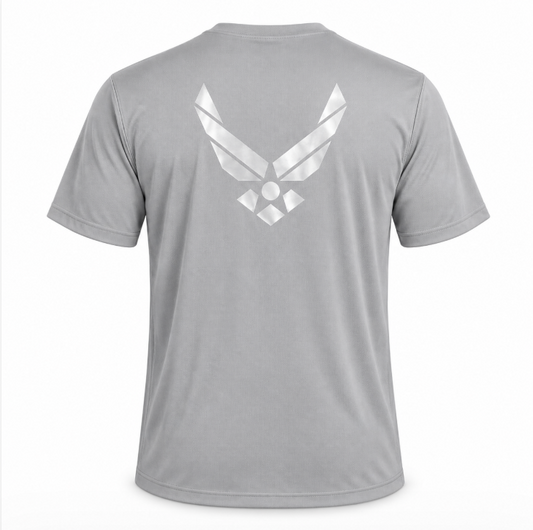 Air Force T-Shirt with Reflective Emblem