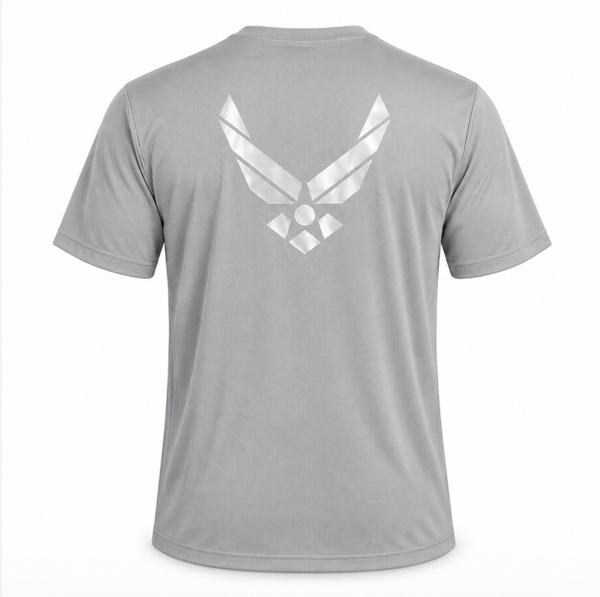 Air Force T-Shirt with Reflective Emblem