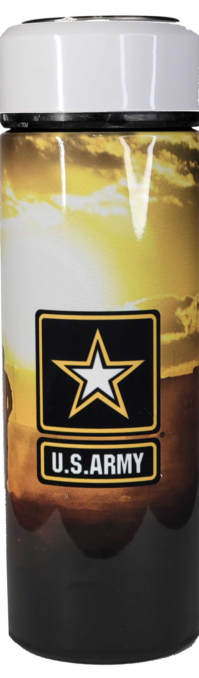 United States Army Sublimation Imprint on 12 oz. Stainless Steel Thermal Tumbler