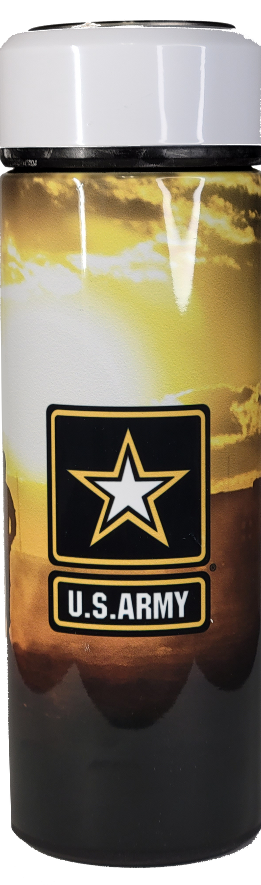 United States Army Sublimation Imprint on 12 oz. Stainless Steel Thermal Tumbler