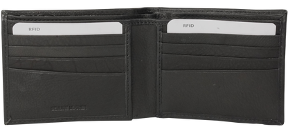 US Air Force USAF Bifold Embossed Black or Brown Wallet