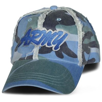 US Army Cap, Blue Camo