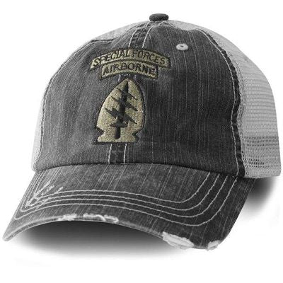 Special Forces Airborne Cap, Distressed