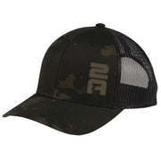 2A 2nd Amendment Camo Trucker Ball Cap