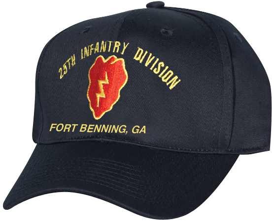 25th Infantry Division Tropic Lightning with FORT BENNING Cap