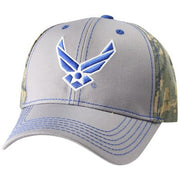 US Air Force Wing Grey Camo Ball Cap